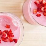 danoninho de inhame e morango